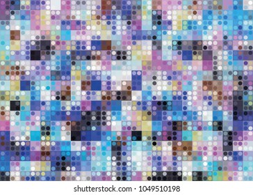 a background of colorful Designer cubes 