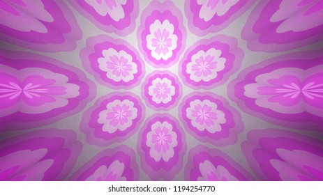 Background with a colorful, diverse cyclic pattern.
