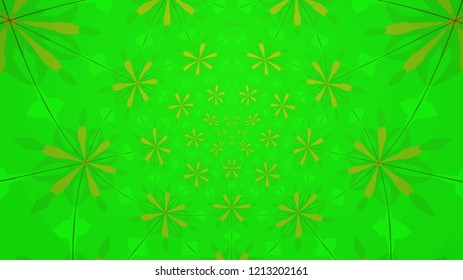 Background with a colorful, diverse cyclic pattern.