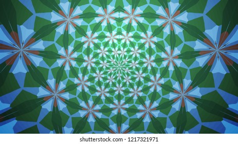 Background with a colorful, diverse cyclic pattern.