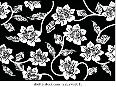Fondo Colorido diseño de repetición floral para textiles e impresiones digitales