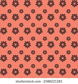 background colorful flower pattern design