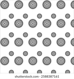 background colorful flower pattern design