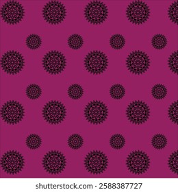 background colorful flower pattern design