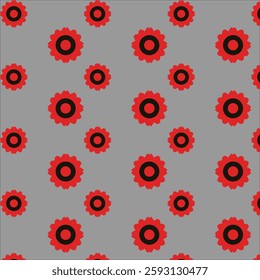background colorful flower pattern design
