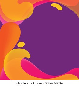 Background of colorful fluid movement