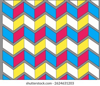 fundo com design geométrico colorido aparência simples