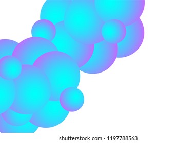 Background with colorful geometric figures. Vector illustration.