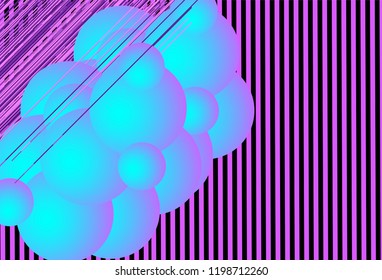 Background with colorful geometric figures. Vector illustration.