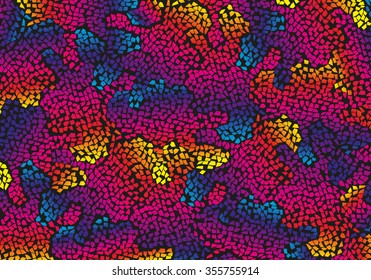 Background with colorful geometric shapes.Vector illustration in vibrant colors.