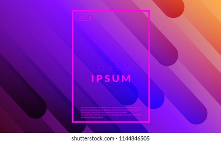 background Colorful geometric. simple shape with autumn color composition. Eps10 vector. Suitable For Wallpaper  Banner  Card  Book Illustration  Web Landing Page  and Other Related Creative 