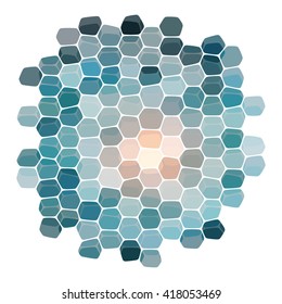 Background from colorful geometrical figures. Simple elements of design for creation of more difficult ideas.