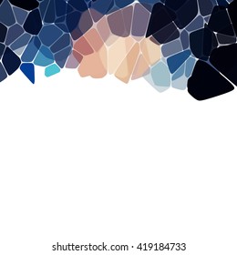 Background from colorful geometrical figures. Simple elements of design for creation of more difficult ideas.