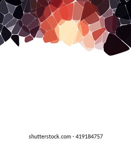 Background from colorful geometrical figures. Simple elements of design for creation of more difficult ideas.