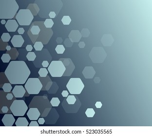 Background from colorful geometrical figures. Simple elements of design for creation of more difficult ideas.
Background of hexagons