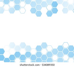 Background from colorful geometrical figures. Simple elements of design for creation of more difficult ideas. Background of hexagons