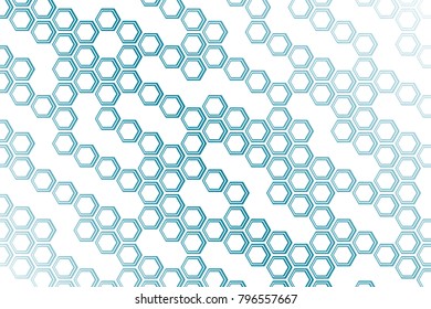 Background from colorful geometrical figures. Simple elements of design for creation of more difficult ideas. Background of hexagons