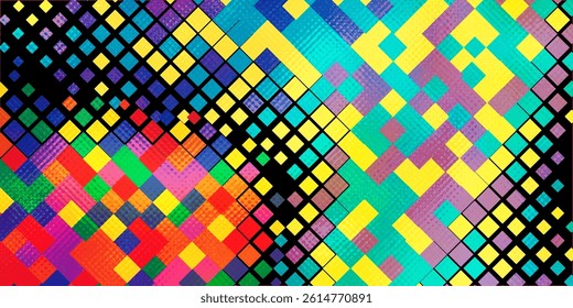 Background colorful halftone gradient vector