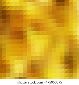 Background with colorful hex grid and blurred picture