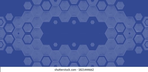 Fondo de coloridas figuras hexagonales. Resumen del fondo del peine de miel.