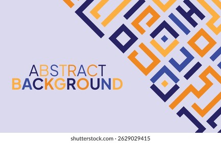 Background with colorful lines abstract stylish mosaic flat design template.