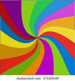 The background, colorful, many colors are complementary colors