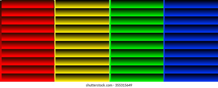 background with colorful metal shutters  vector
