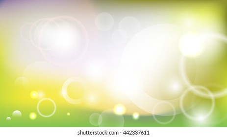 Background colorful OS applications.