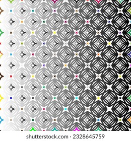 Fondo con un patrón colorido. Antecedentes abstractos. Perfecto para la moda, el diseño textil, la tela con motivos bonitos, el papel pintado en la pared, el papel envuelto y la decoración casera.