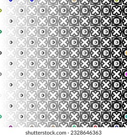 Fondo con un patrón colorido. Antecedentes abstractos. Perfecto para la moda, el diseño textil, la tela con motivos bonitos, el papel pintado en la pared, el papel envuelto y la decoración casera.