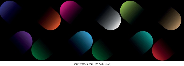 background with colorful patterns. eps10