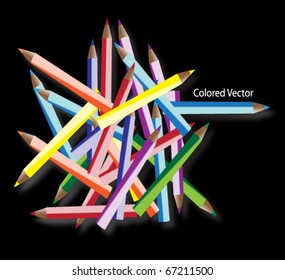 background colorful pen design