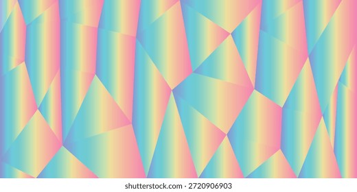 Fondo colorido, polígono, estilo de poli bajo
