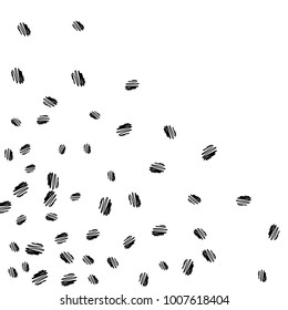 Background with Colorful scribbles. Trendy Pattern for Postcard, Print, Banner or Poster. Little scribbles For Decoration or background. Vector
