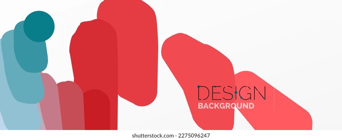 Background colorful shapes template. Wallpaper for concept of AI technology, blockchain, communication, 5G, science, business and technology