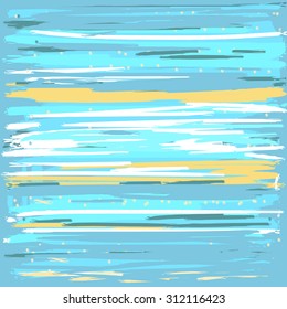 Background with colorful spots and sprays. Vector illustration