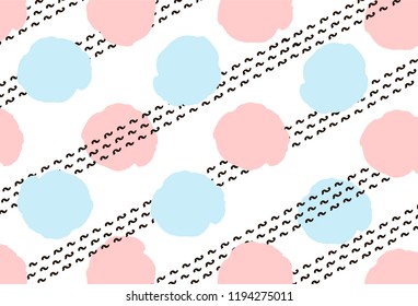 Background with colorful spots. Vector illustration.