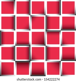 Background of colorful square mosaic tile in vector EPS10 format.  Effect of Gradient tool used in this file.