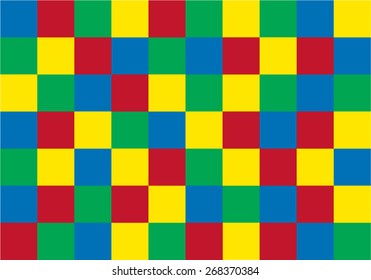 Background with colorful squares