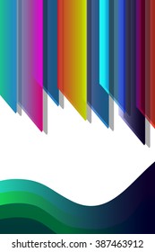 Background colorful stripes