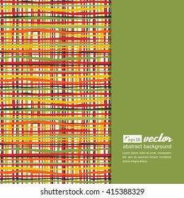 Background - colorful stripes and lines. Vector.