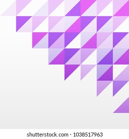 Background of colorful triangle or geometric shapes for background or backdrop ESP10.