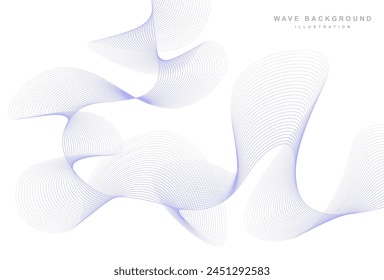 background colorful wave elements background