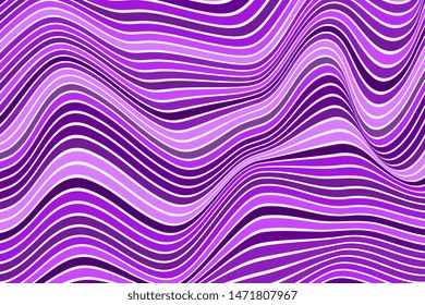 Background with colorful wavy line. Vector illustration