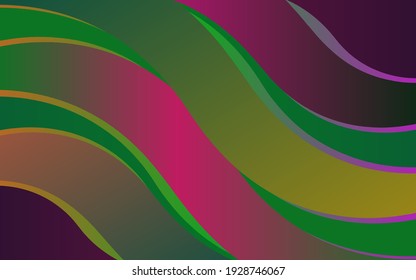 background with colorful wavy lines in a diagonal style with subtle gradations