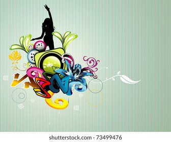 background colors illustration