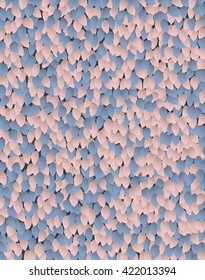 Background in the colors of serenity and rose quartz.Vector illustration.