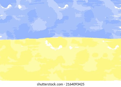 Background with colors of the Ukrainian flag.