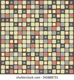 Background of colour random dots with smooth tone
