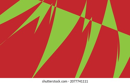 Background with a combination of red and light green patterns.